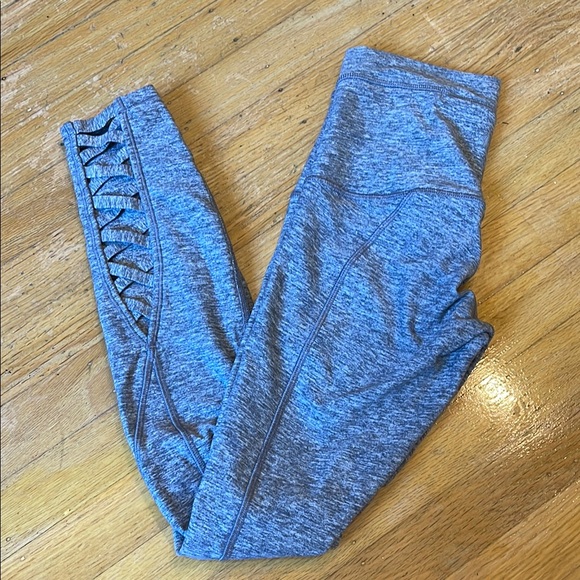Lululemon Blue Leggings for Active Comfort - Picture 1 of 3